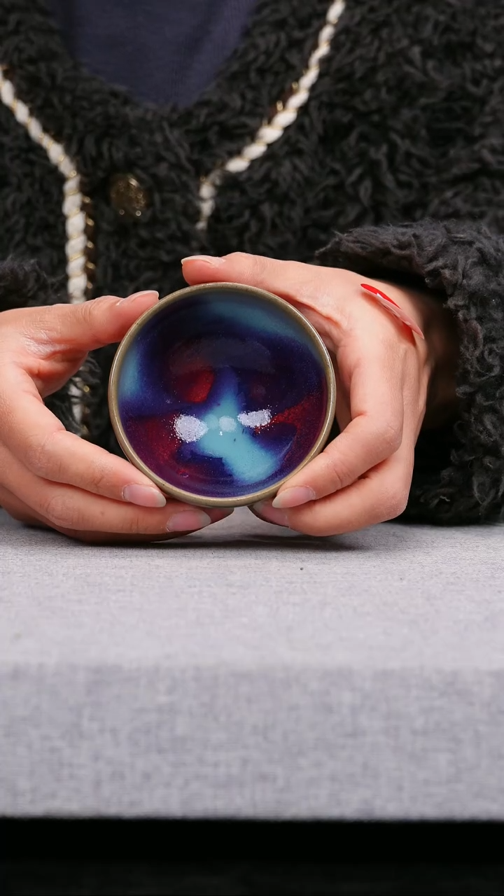 【闪购商品】瓷片018有老师钧瓷一月十六