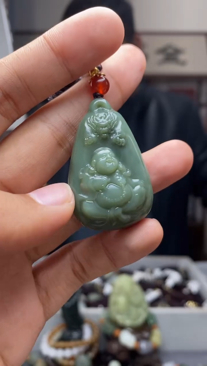 【闪购商品】和田玉挂件未镶嵌40