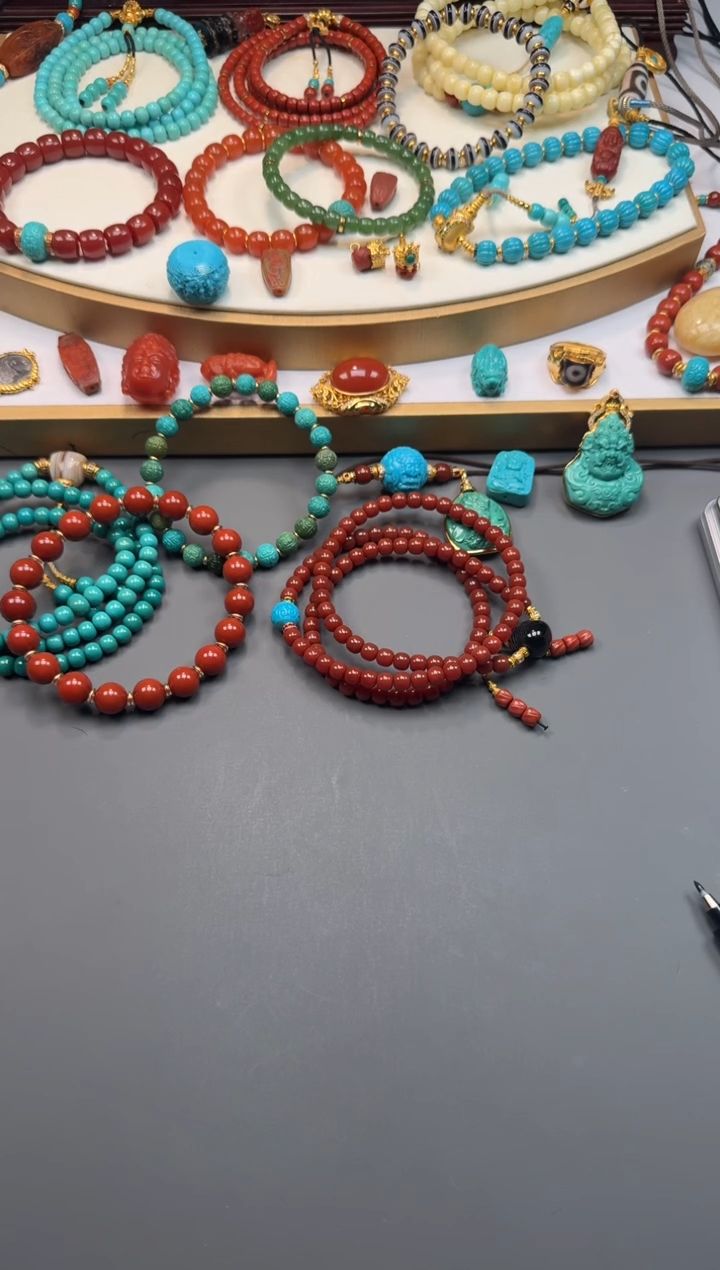 未镶嵌绿松石手串万***~111111