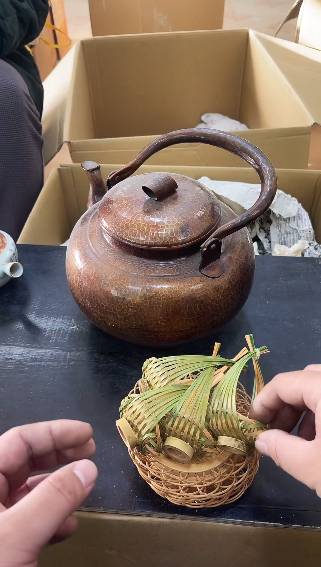 竹如图所示 阁集工艺品