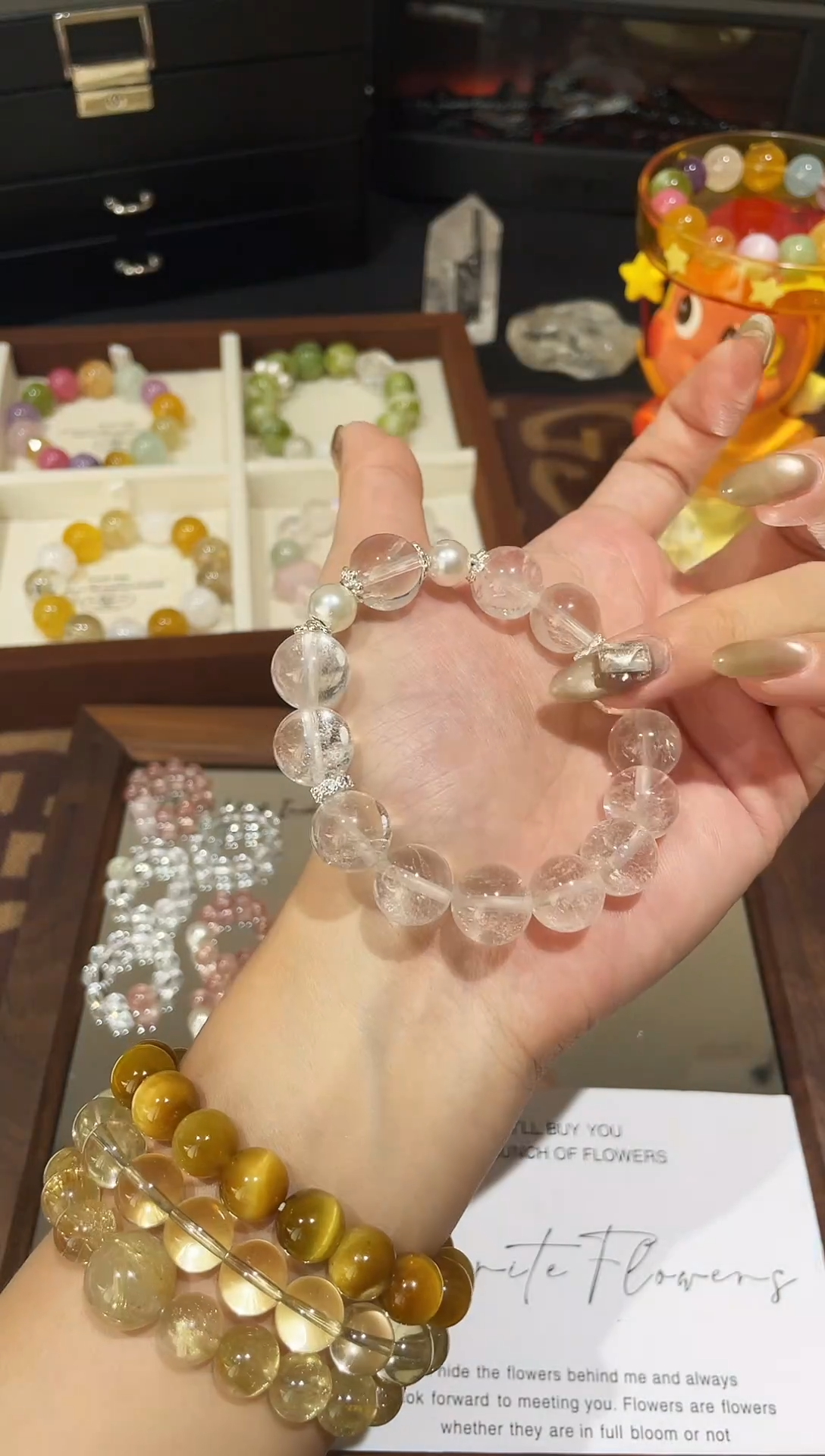 未镶嵌手链水晶111