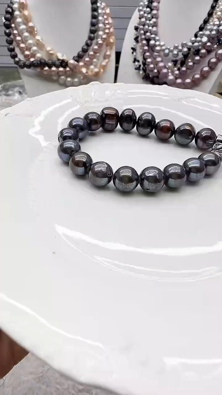 淡水珍珠未镶嵌套链12