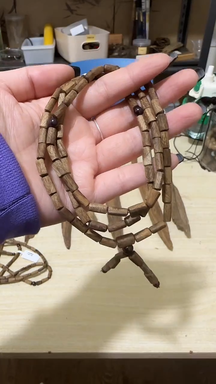 【闪购商品】沉香手串169号达拉干随型多圈