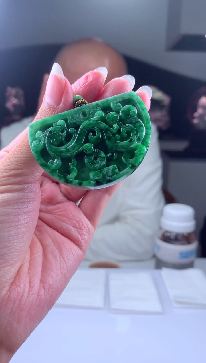 【闪购商品】定制翡翠未镶嵌 挂件发货（拍一发一）