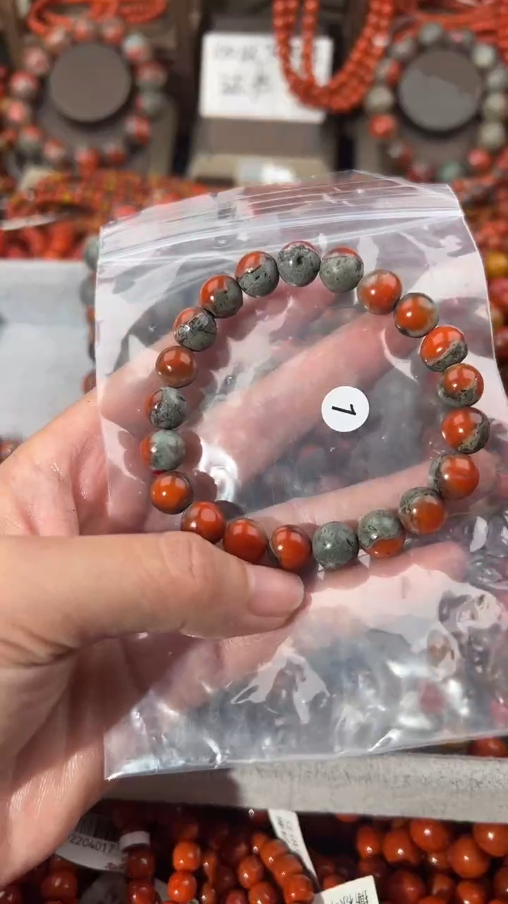南红玛瑙手串未镶嵌1