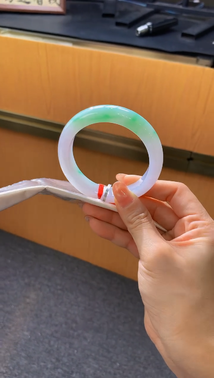 未镶嵌手镯翡翠-C725 圈口57 全款11万 定金2万