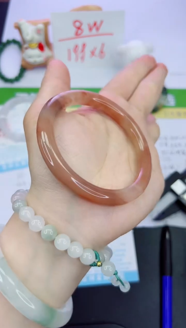 【闪购商品】石英质玉手镯未镶嵌950-59.1