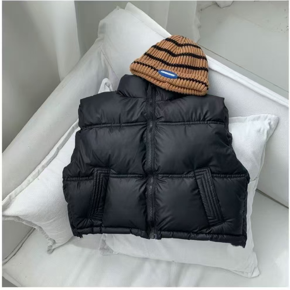 【免洗马甲】2025爆款马甲加厚韩版时尚百搭冬季立领洋气男童女童