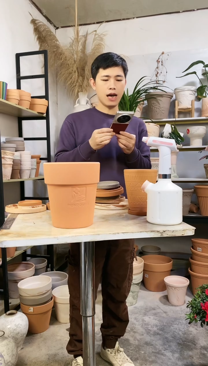 【闪购商品】红陶18*21红陶反比例 1盆无托