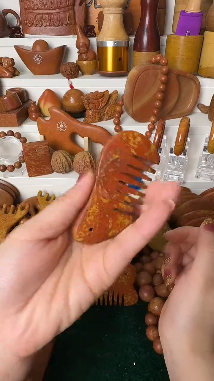 泗水砭石双12宠粉/砭石梳子