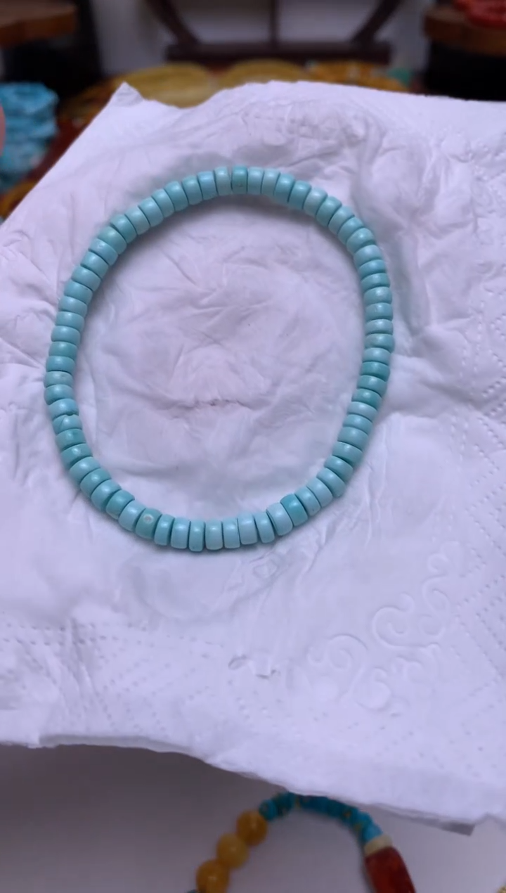 未镶嵌绿松石手链闪购4