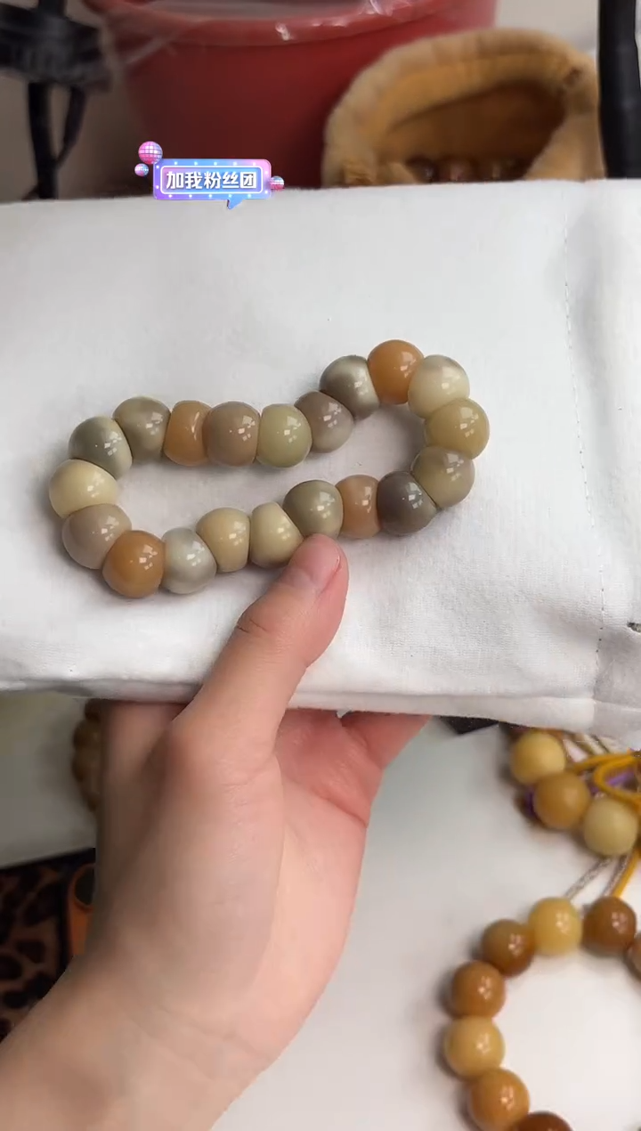 手串菩提根/象牙果a27桂花甜糕玉化蒜瓣14mm手串
