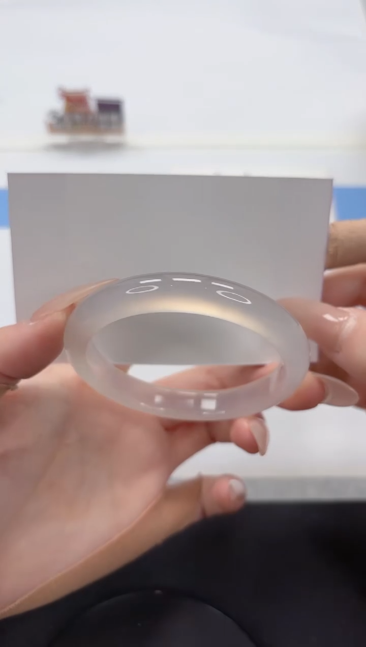 【闪购商品】石英质玉手镯未镶嵌A245-57.4