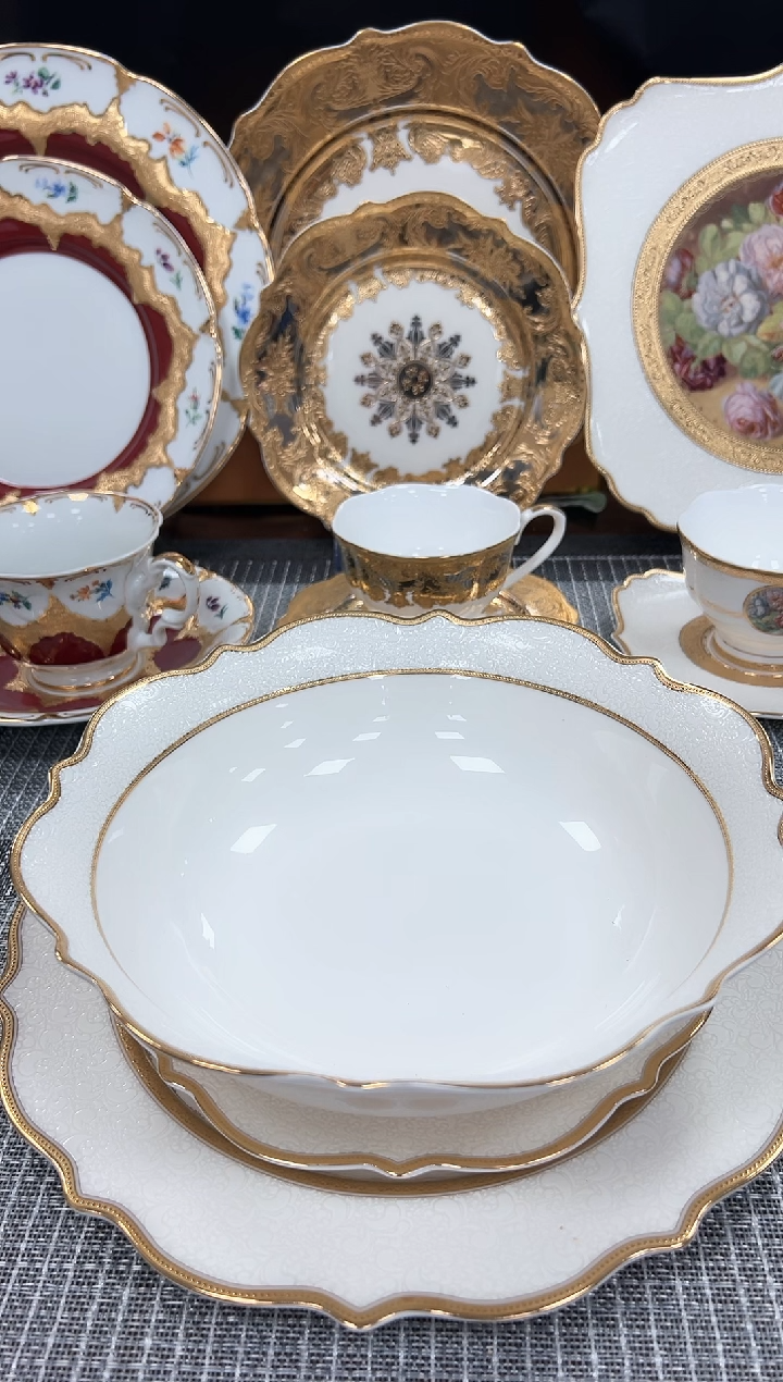 【闪购商品】瓷片9英寸汤碗 微瑕 福利价