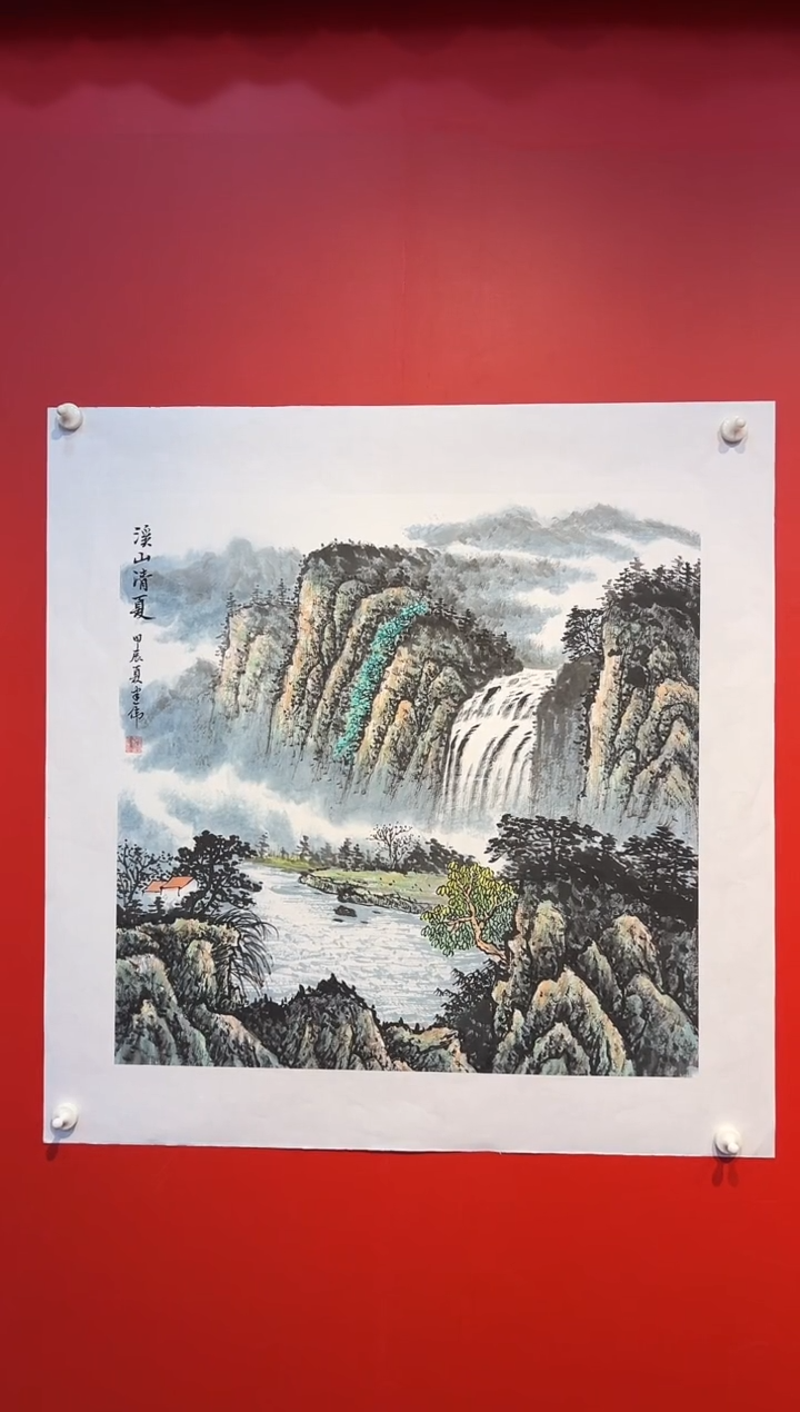 国画张建伟老师国画作品