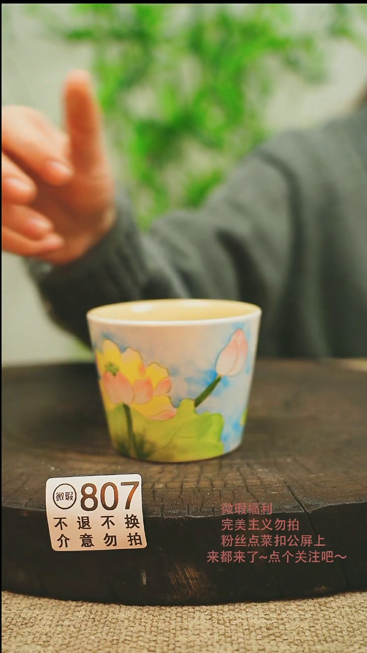 【闪购商品】微瑕景德镇手工手绘807