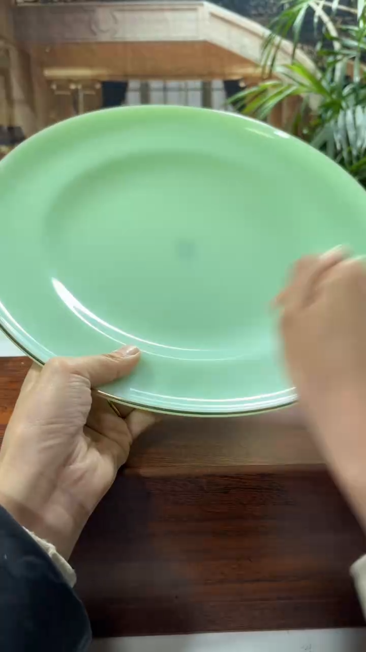 【闪购商品】....12英寸玉瓷平盘1个【贝美】  