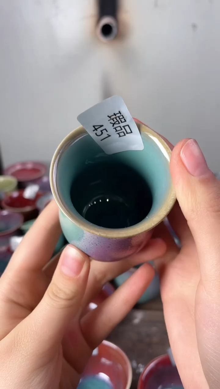 【闪购商品】摆件钧瓷手工茶器窑变