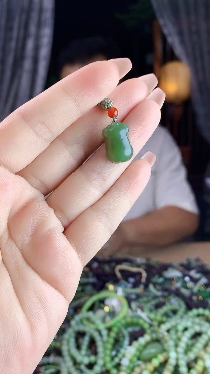 和田玉未镶嵌挂件多样性发货拍一发一