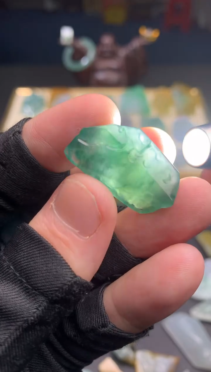 未镶嵌定制翡翠天然翡翠裸石