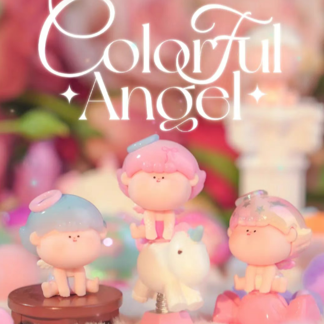（代拆）amlls缤纷天使系列萌粒盲袋手办摆件