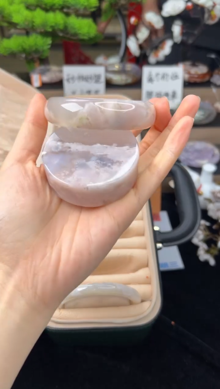 【闪购商品】石英质玉未镶嵌手镯58圈口（赠送镯心）11198