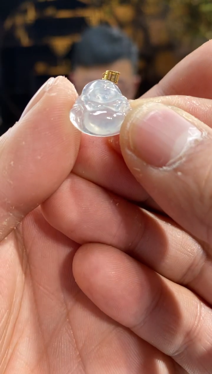 【闪购商品】翡翠吊坠(不含链)未镶嵌k00166-天然翡翠a货吊坠