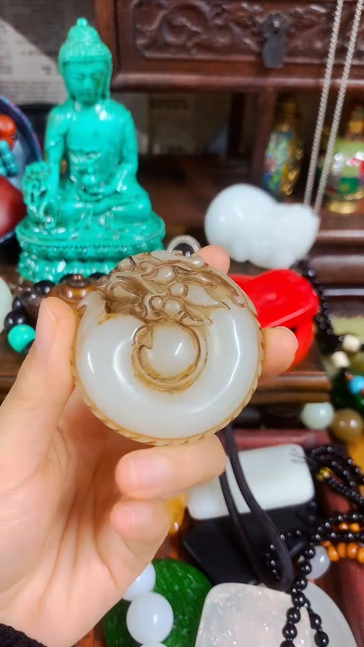 【闪购商品】和田玉颈饰未镶嵌主播推荐主播推荐