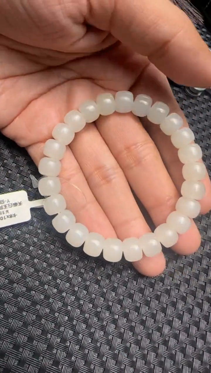 未镶嵌手串和田玉天泰手串卡8x10