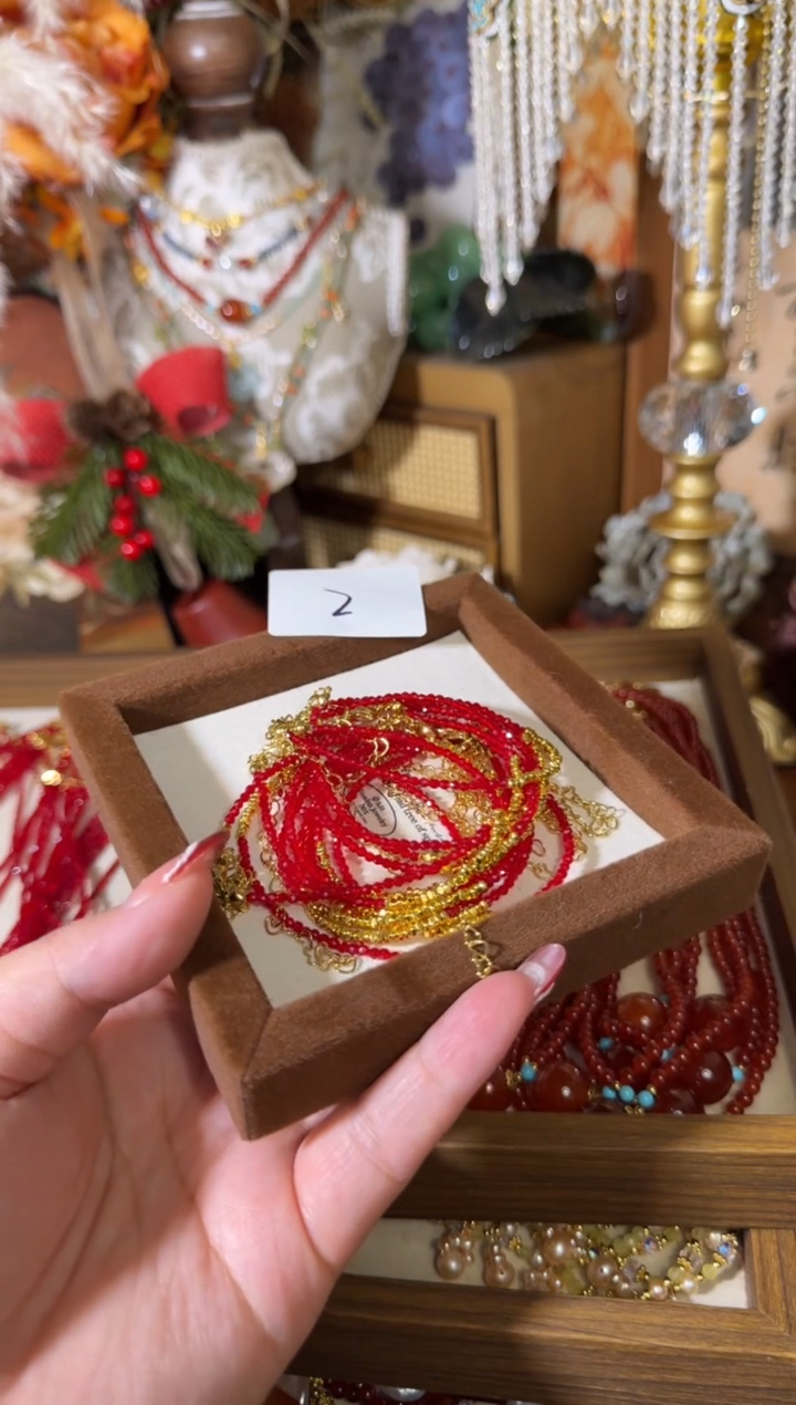 未镶嵌手链尖晶石002