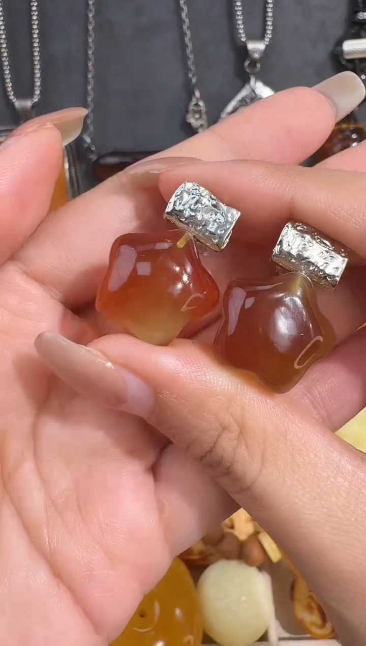 裸石琥珀未镶嵌琥珀