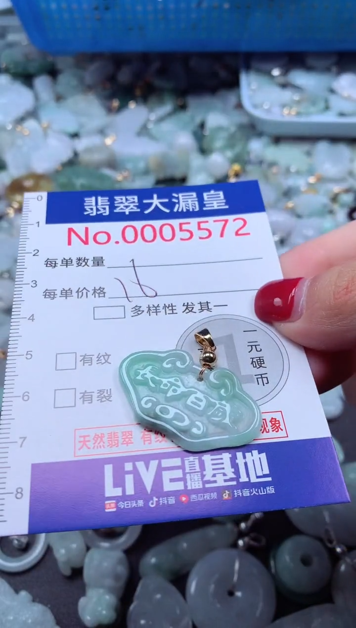 颈饰未镶嵌翡翠5557