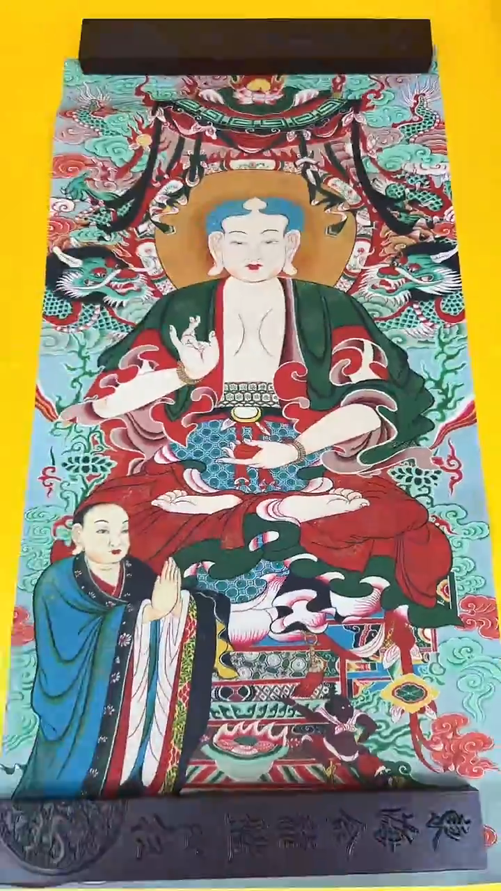 卷轴画绘画类唐卡 16111