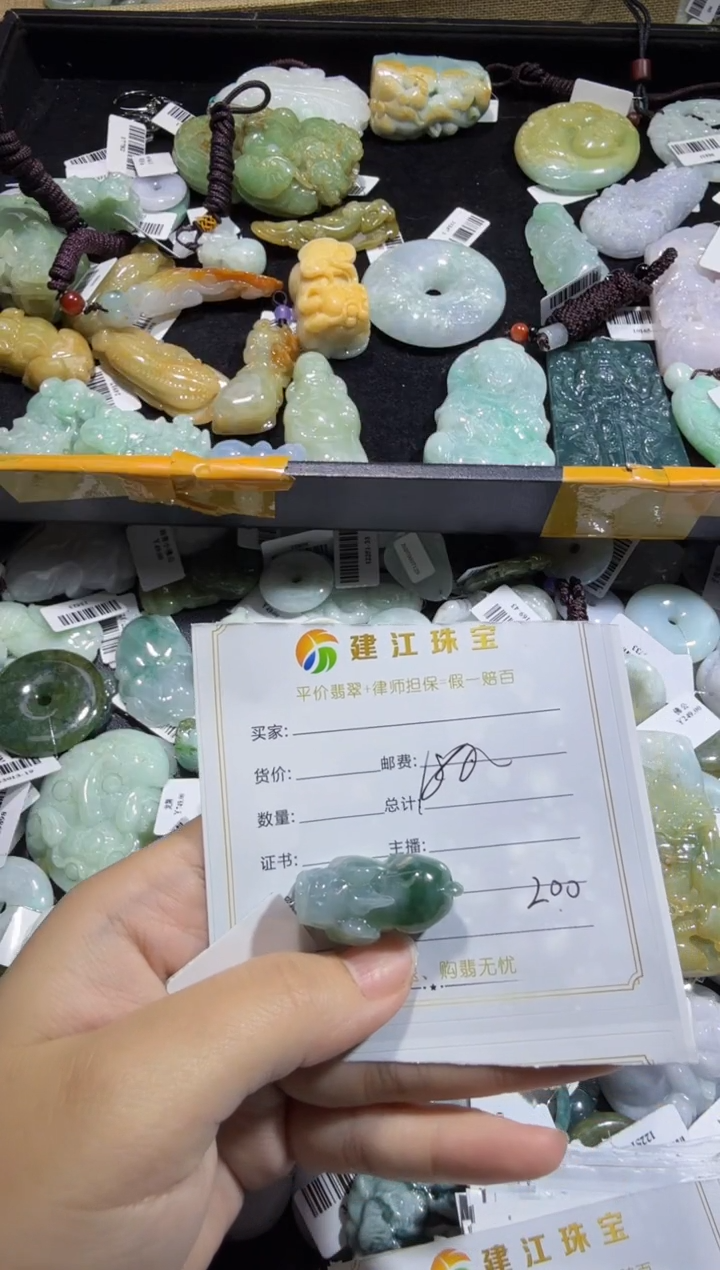 【闪购商品】翡翠颈饰未镶嵌00000200