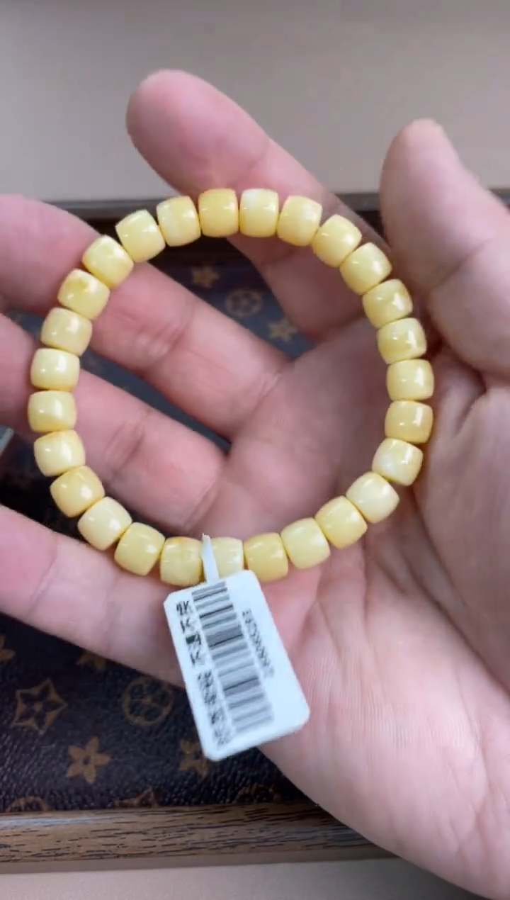 【闪购商品】蜜蜡裸石未镶嵌直切8+mm精工505