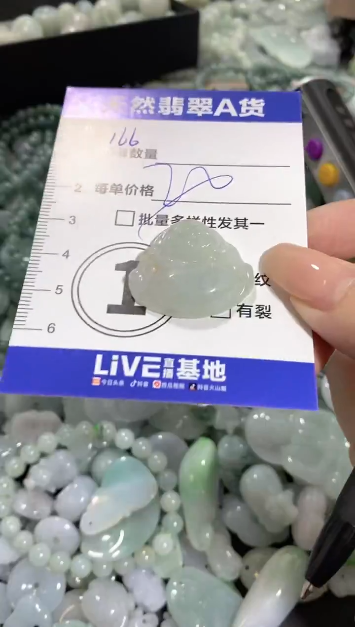 颈饰未镶嵌翡翠天然翡翠A货批量多样性发一件