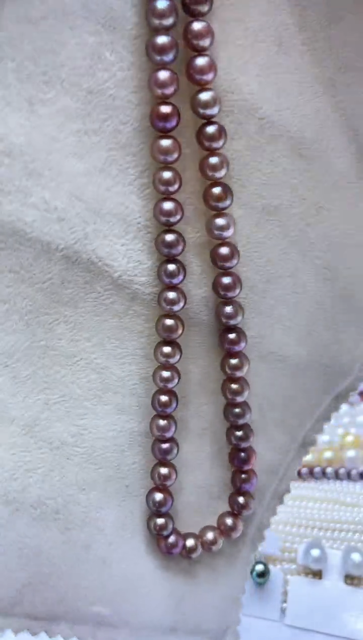【闪购商品】淡水珍珠项链，未镶嵌项链