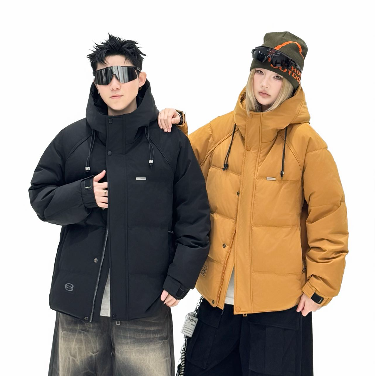 「国标羽绒服」2025冬季新款潮流百搭时尚羽绒服-25888