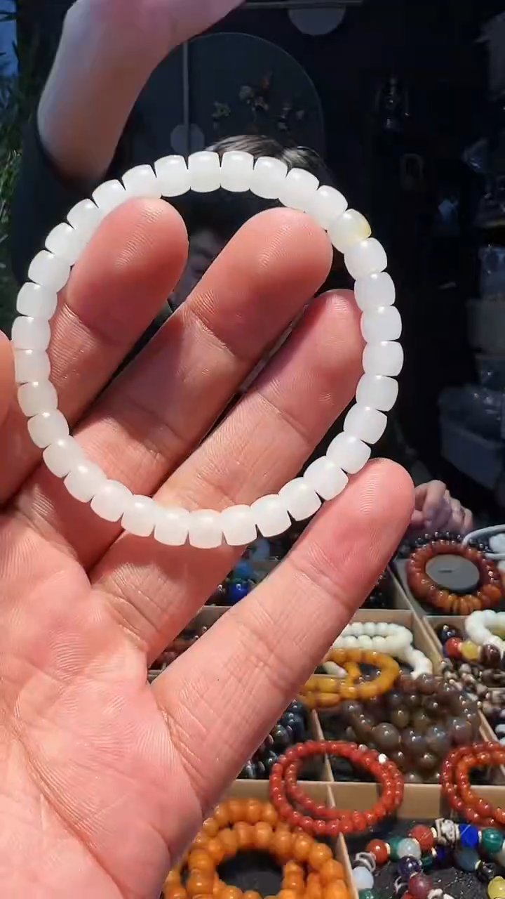 【闪购商品】和田玉手串未镶嵌6+单圈