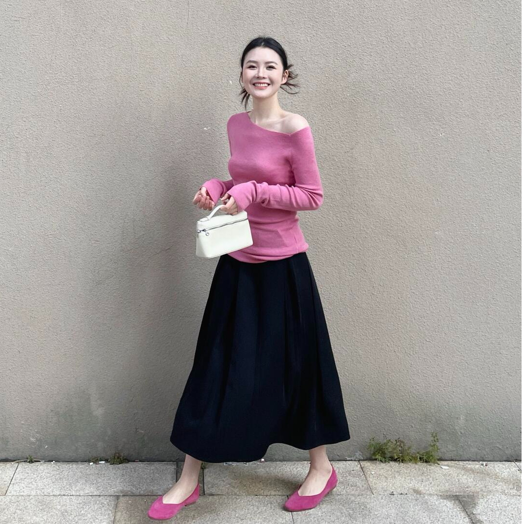 女装时尚韩系气质通勤慵懒风洋气衣服女上衣纯欲慵懒风女装连衣裙