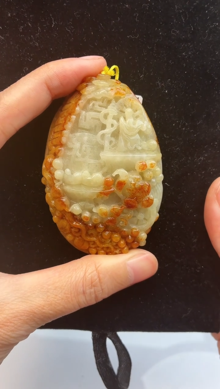 颈饰未镶嵌翡翠牌子