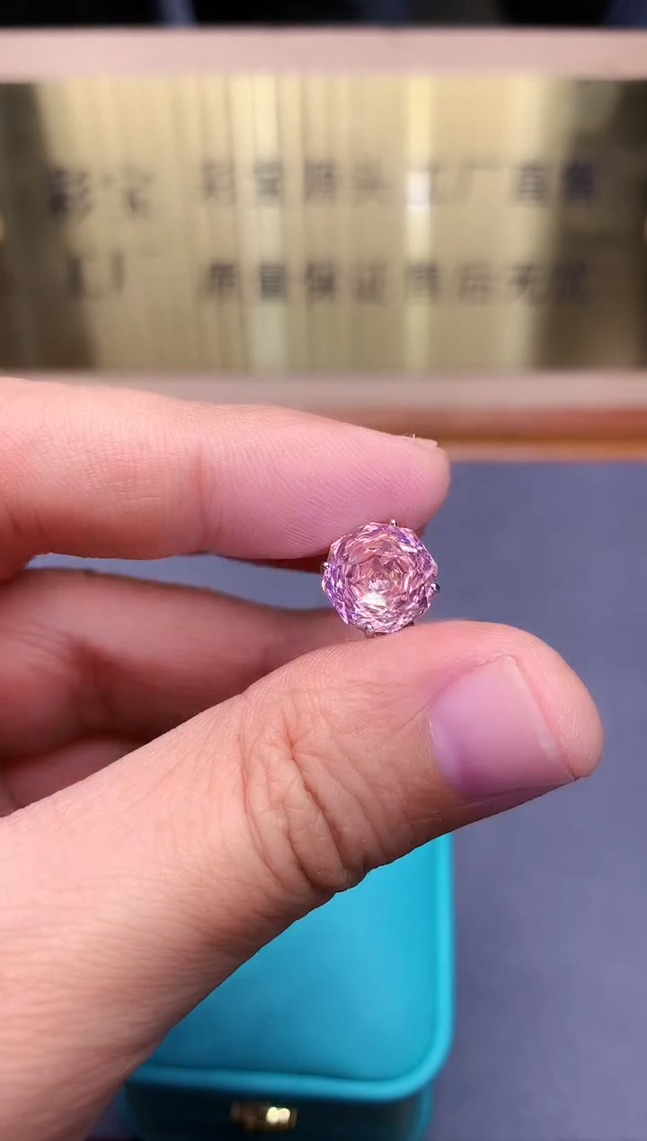 【闪购商品】水晶戒指银S925镶嵌..........