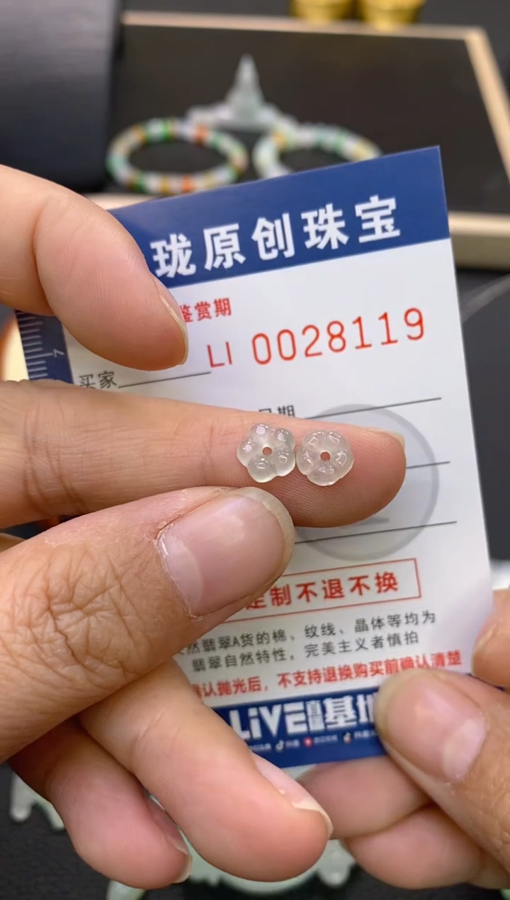 【闪购商品】翡翠颈饰未镶嵌翡翠净货28119