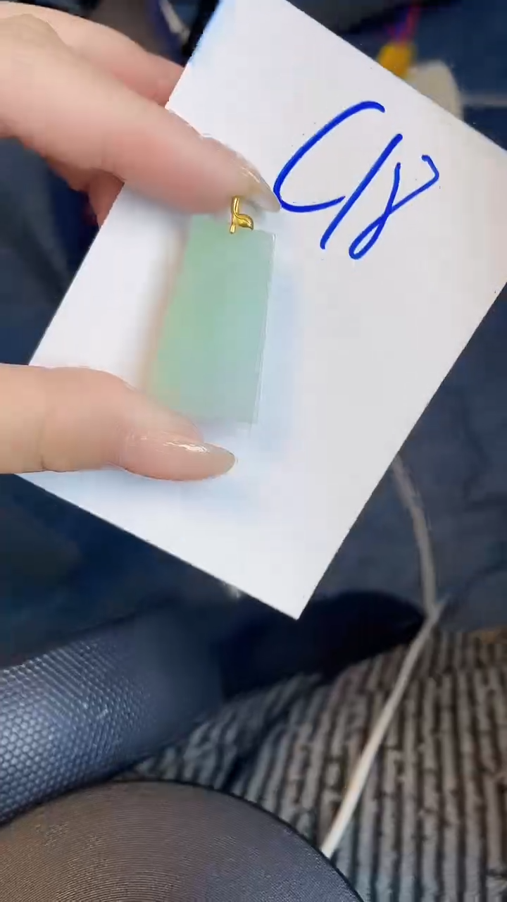 【闪购商品】翡翠颈饰18K金镶嵌00000000