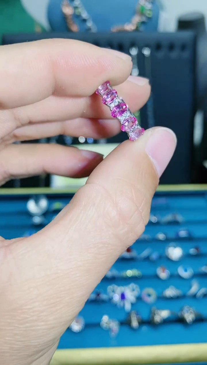 【闪购商品】托帕石戒指银S925镶嵌11211