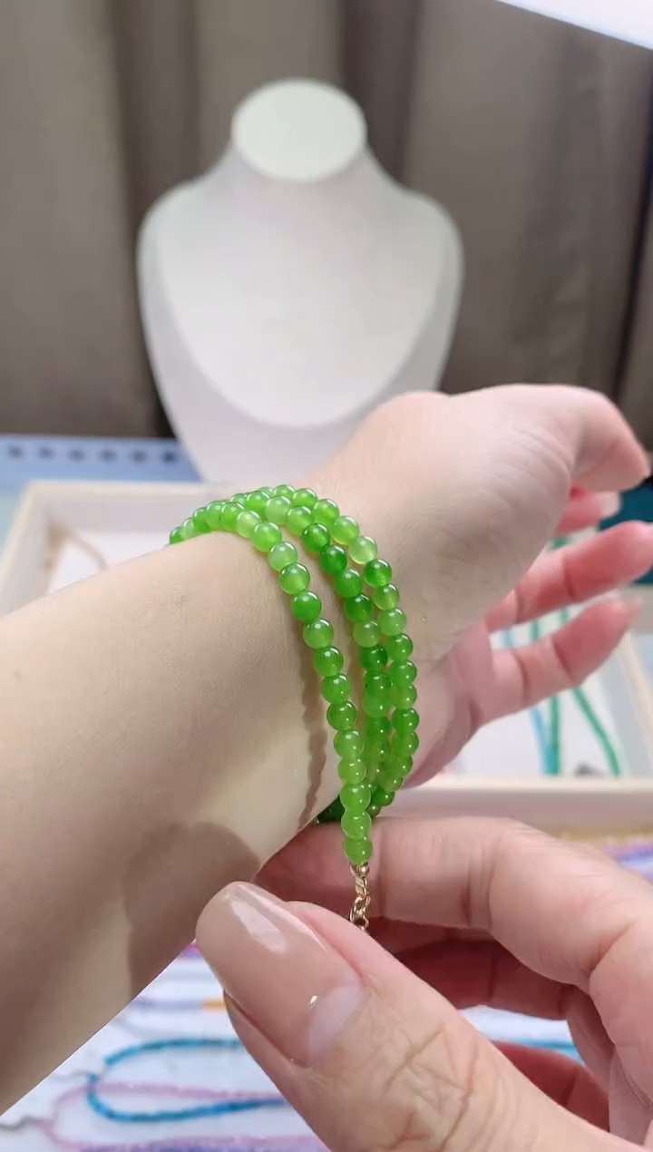 【闪购商品】和田玉颈饰14K金镶嵌诗颜珠宝甄选SYZB109