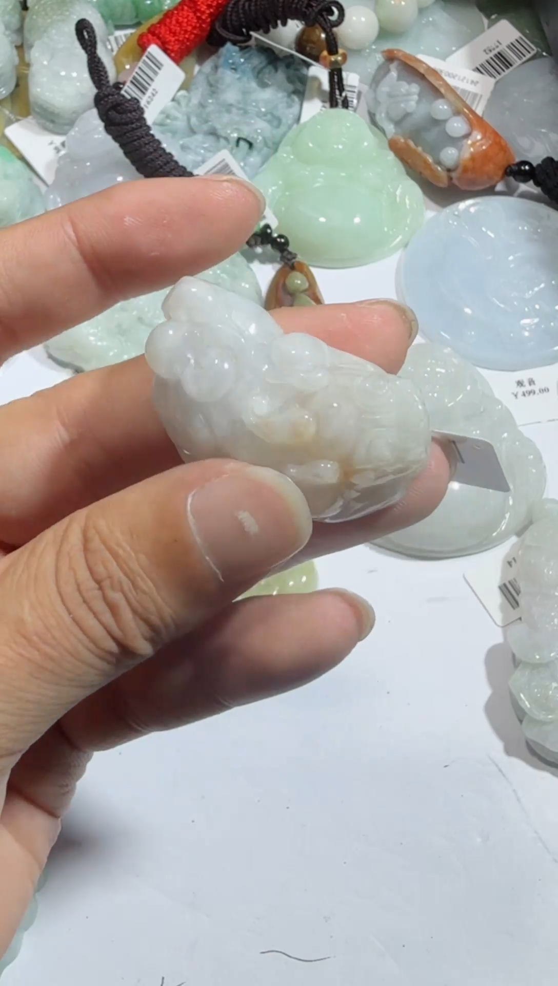 【闪购商品】翡翠颈饰未镶嵌00001408