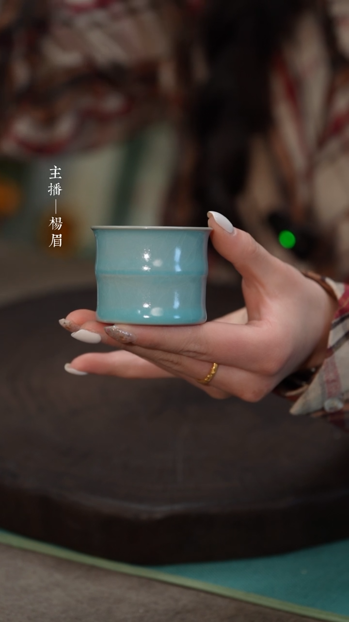 【闪购商品】竹节杯（古月）——龙眉