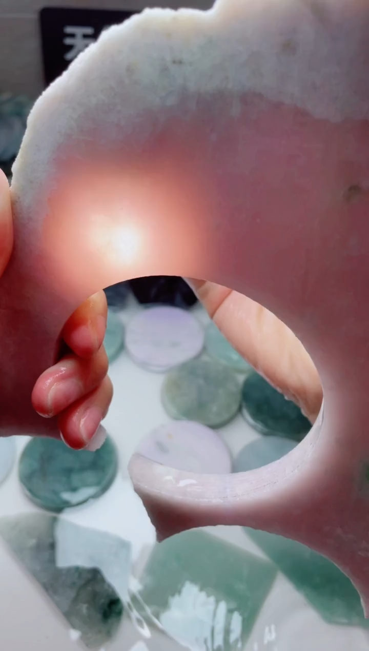 翡翠未镶嵌颈饰1196.......