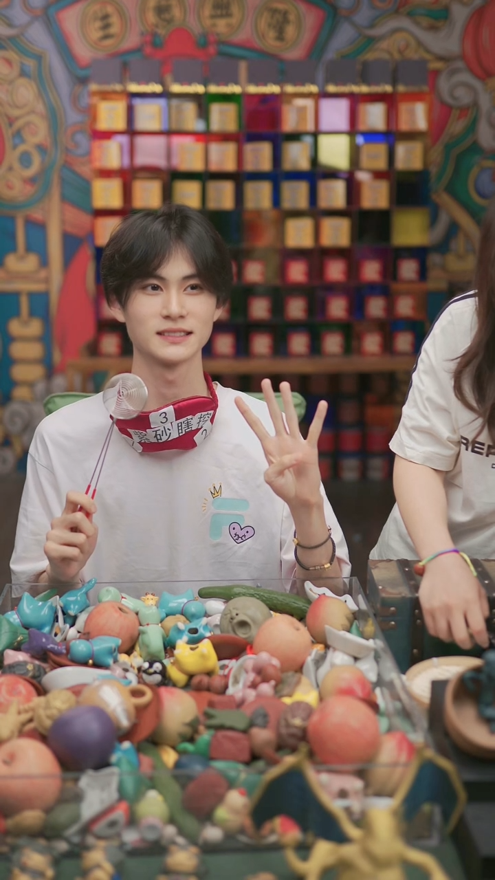 紫砂茶宠4连挖呀挖